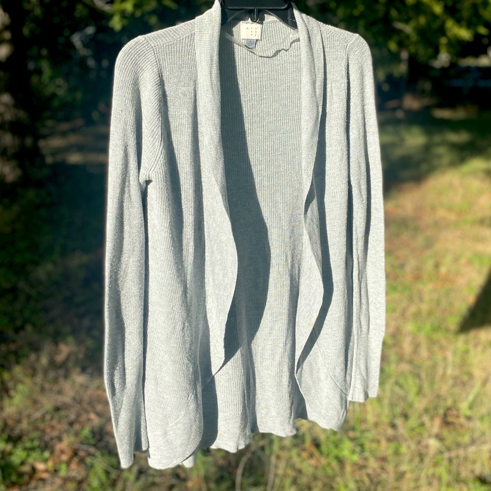 A New Day Grey Casual Sweater